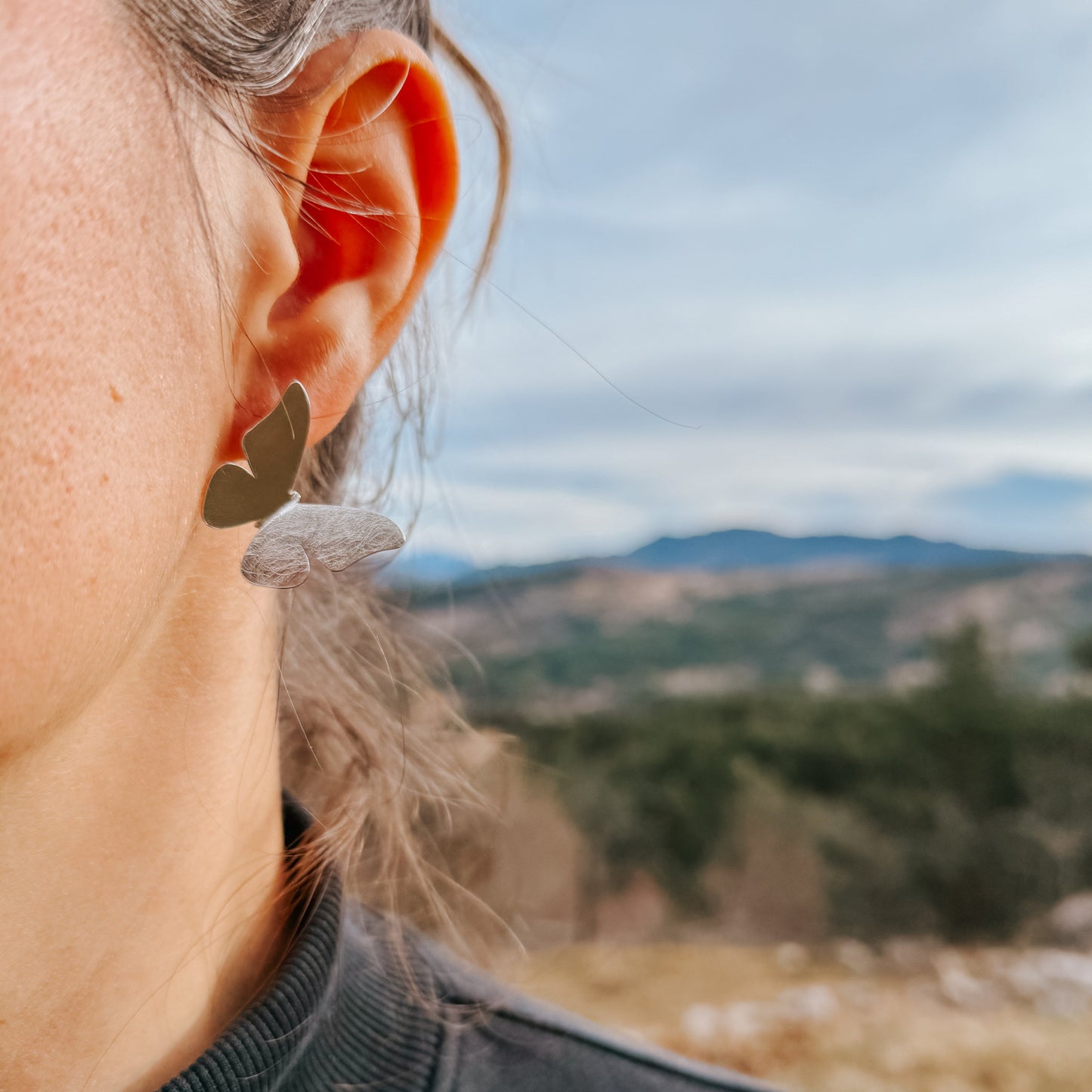 Pendientes MARIPOSA ༊·˚ GRANDES