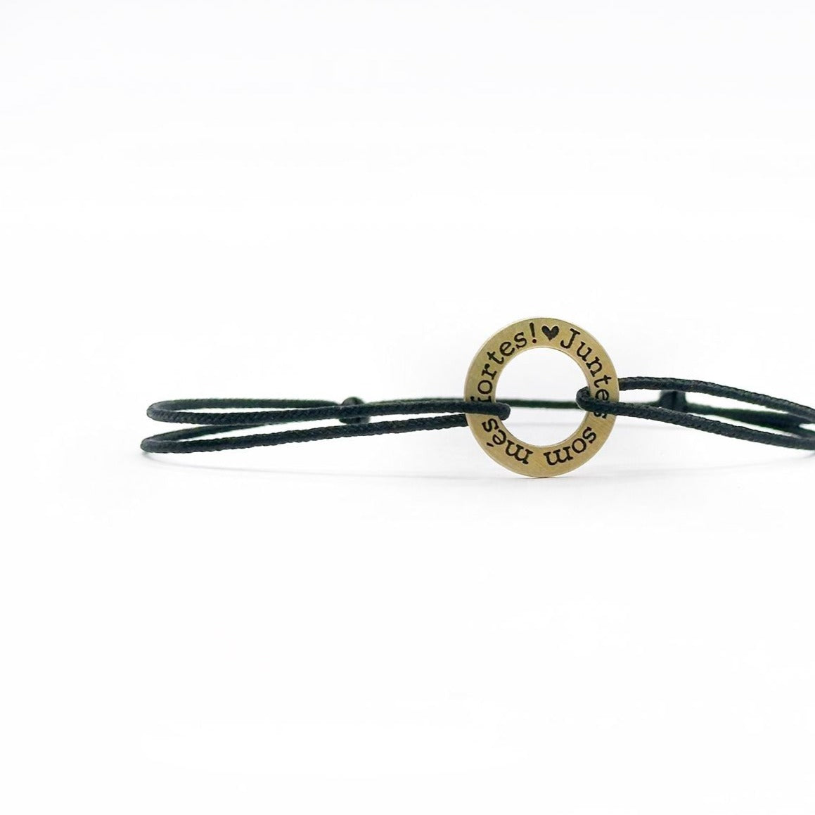 Polsera CERCLE petit · PERSONALITZAT d'OR 18kt.