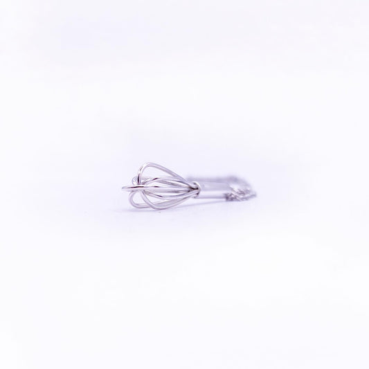 colgante varillas pasteleria de plata