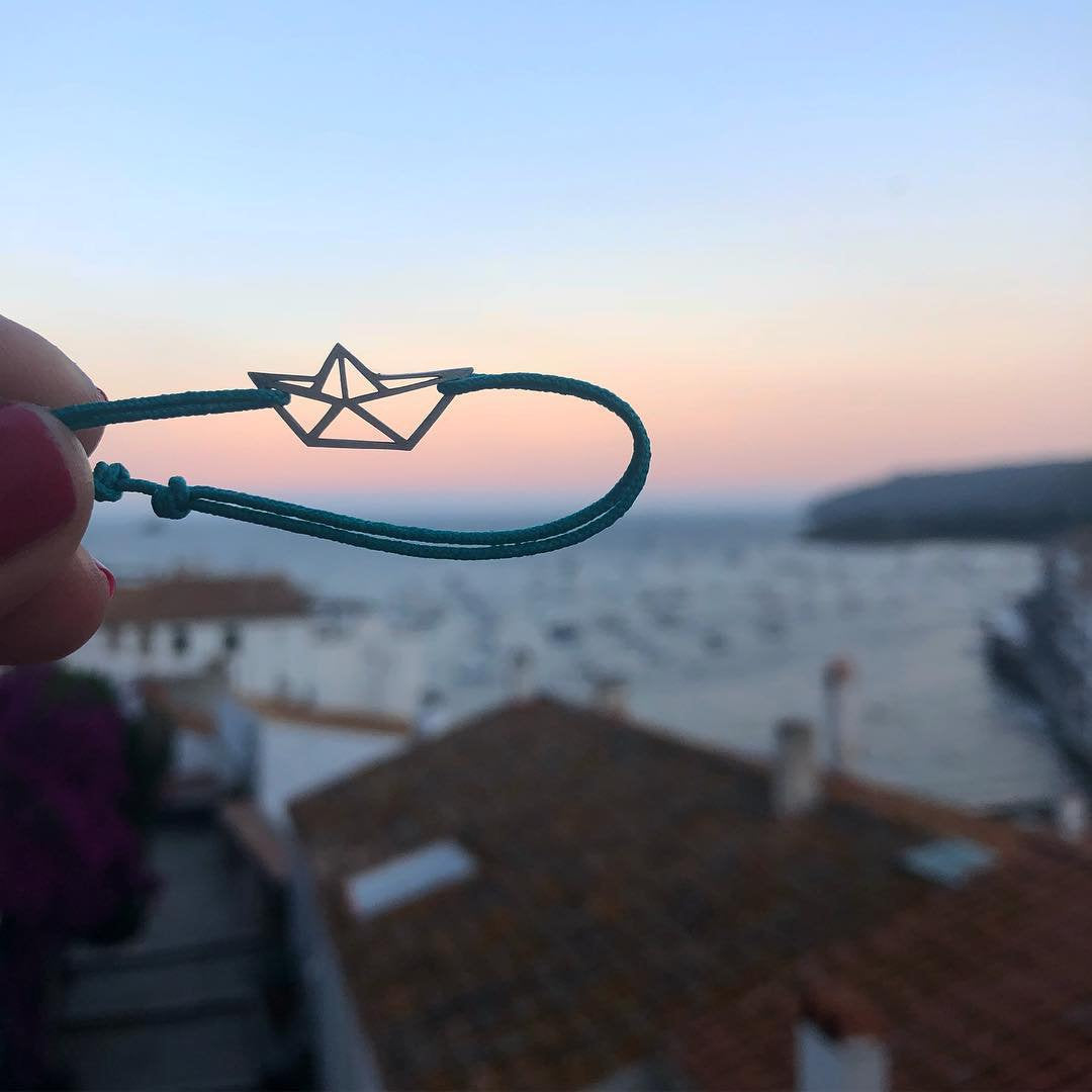 Polsera VAIXELL de paper d'or de 18kt