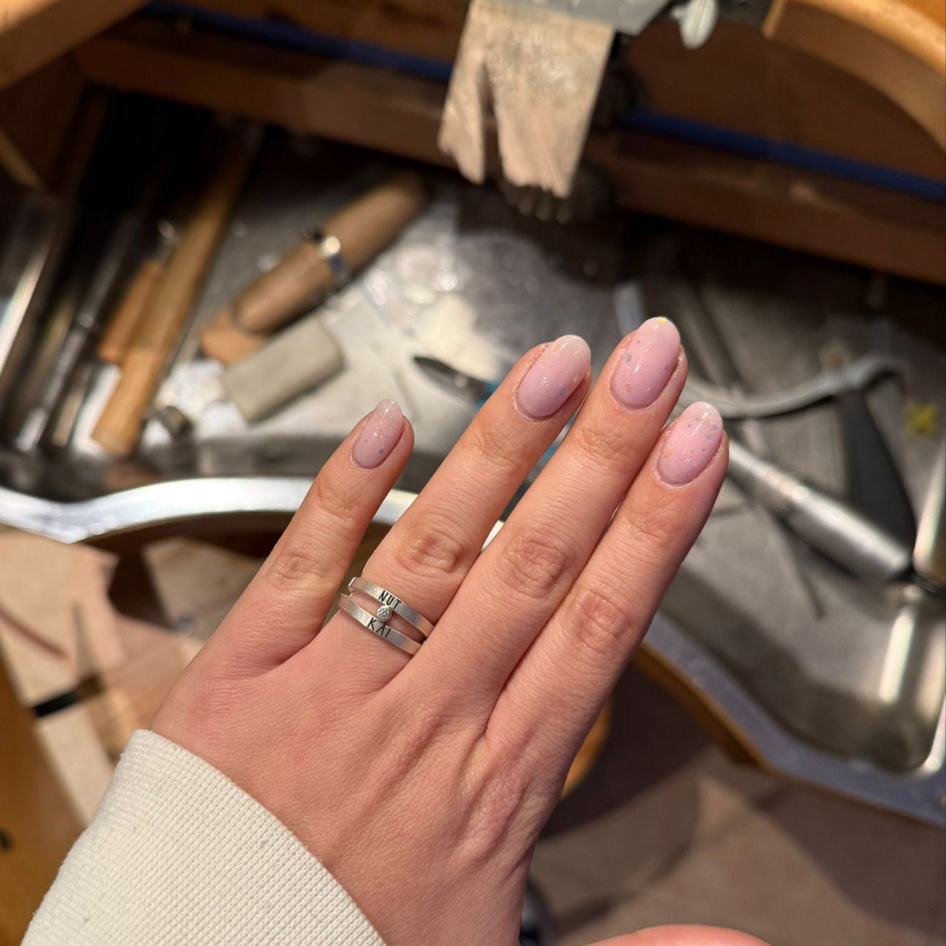 Anillo VINCLES ♡ diamante BLANCO