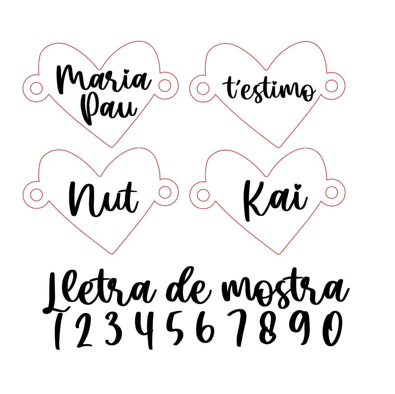Pulsera CORazón ♥ PERSONALIZADO