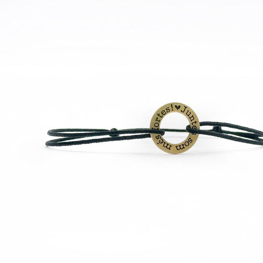 Polsera CERCLE petit · PERSONALITZAT d'OR 18kt.