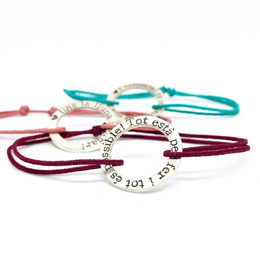 Polsera CERCLE gran • Pulsera CÍRCULO grande