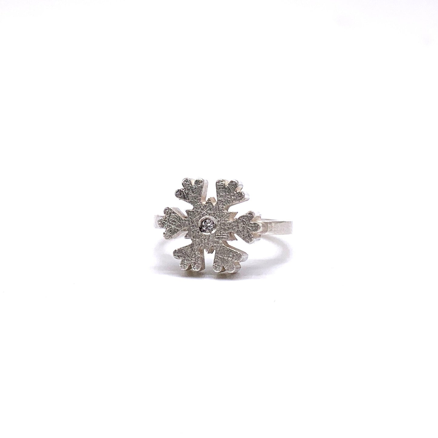 Anell FLOC GRAN ❄ amb DIAMANT