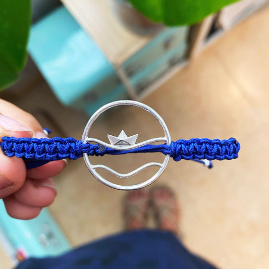 Pulsera MAR de plata